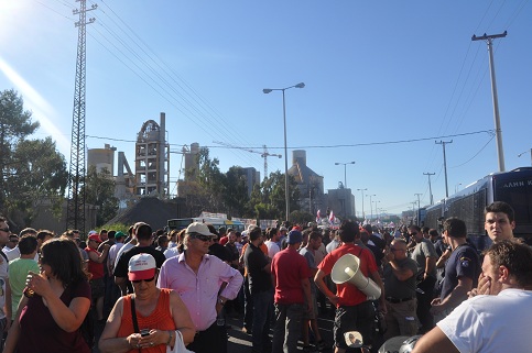 Verteidigt den Streik der griechischen Stahlarbeiter_innen!