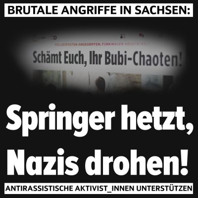 Gemeinsam gegen Rassismus und Repression: Angriffe auf linke Selbstorganisierung in Leipzig bekämpfen!
