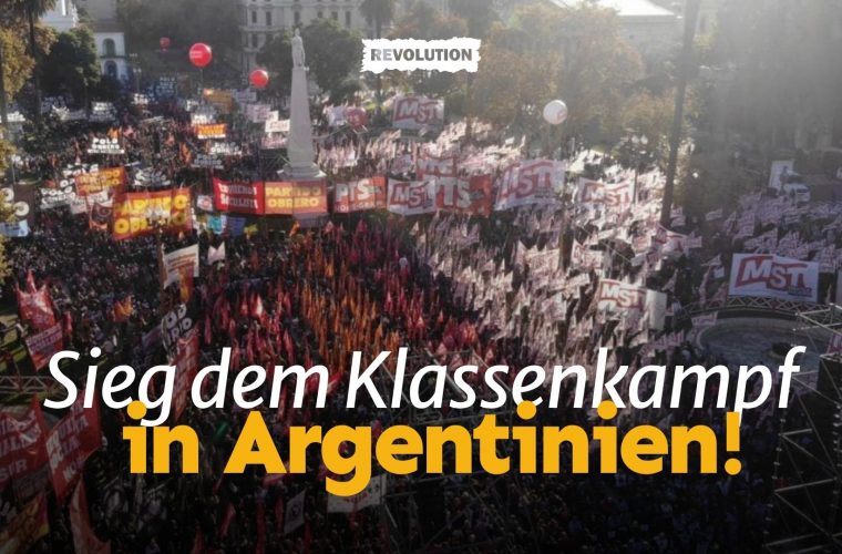 Sieg dem Klassenkampf in Argentinien!