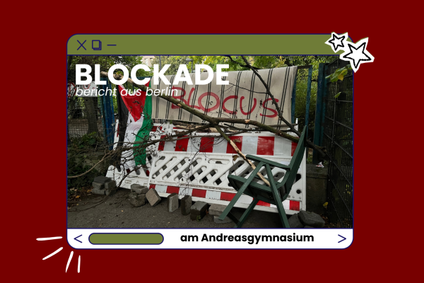 Revo vor Ort: Schulblockade in Berlin