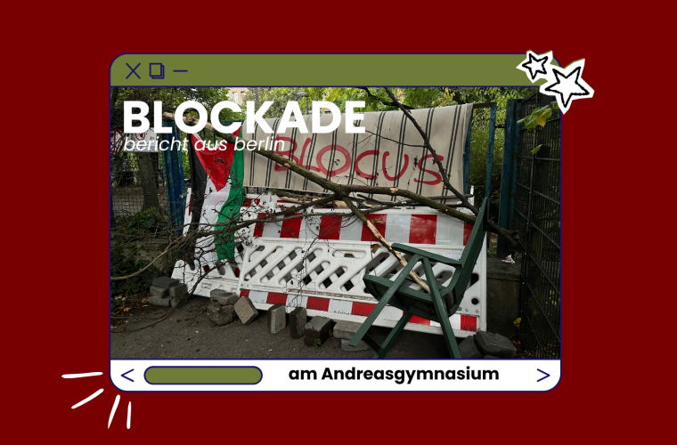 Revo vor Ort: Schulblockade in Berlin